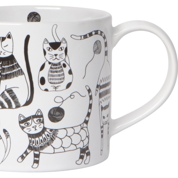 Coffee Mug in Box Purr Party NWT 14 oz Cats - Picture 2 of 3